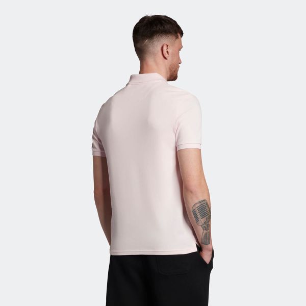 Lyle & Scott Plain Polo Roze