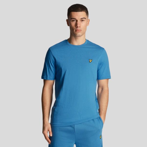 Lyle & Scott Plain T-shirt Blauw