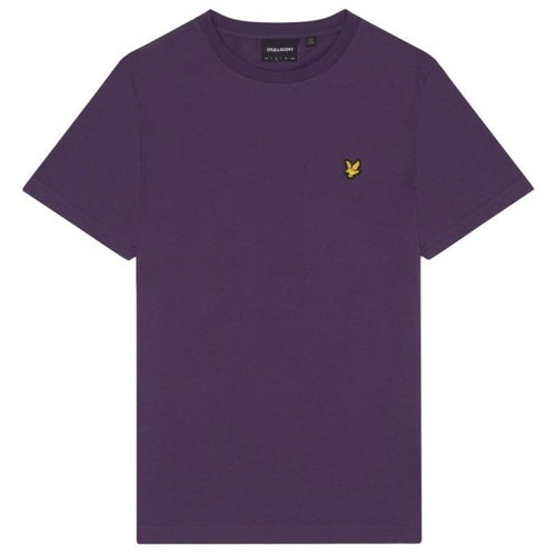 Lyle & Scott Plain T-shirt Paars