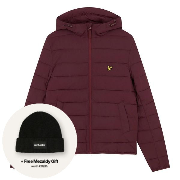 Lyle & Scott Puffer Bordeaux