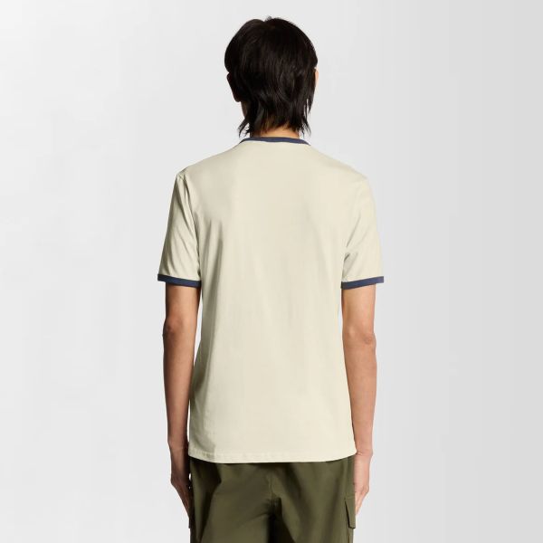 Lyle & Scott Ringer T-shirt Beige