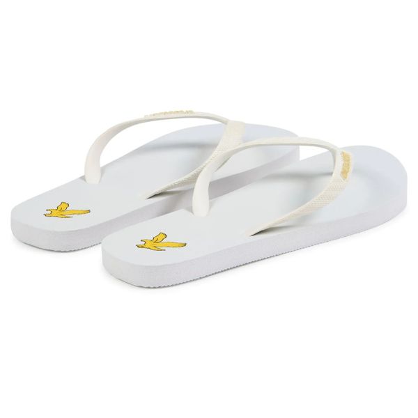 Lyle & Scott Slipper Wit