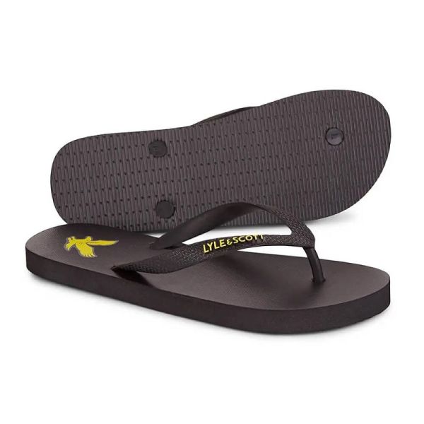 Lyle & Scott Slipper Zwart