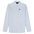 Lyle & Scott Striped Oxford Overhemd Licht Blauw/Wit
