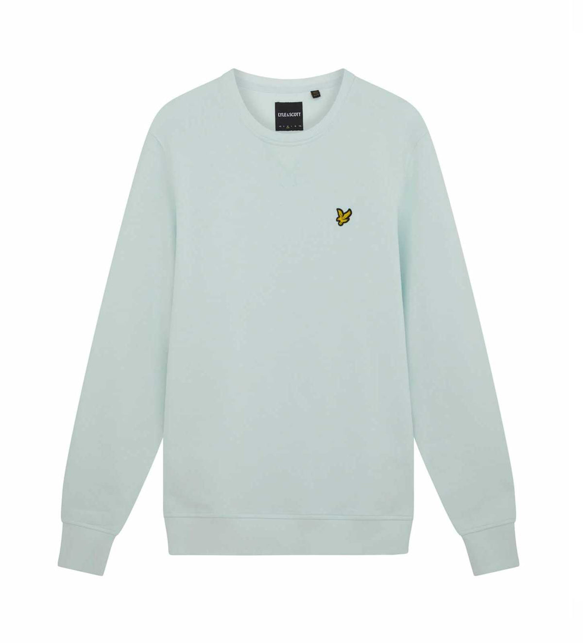 Lyle & Scott Crew Neck Sweater Ice Blauw