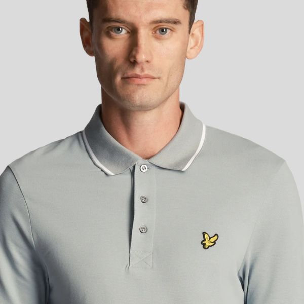 Lyle & Scott Tipped Polo Blauw