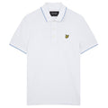 Lyle & Scott Tipped Polo Wit