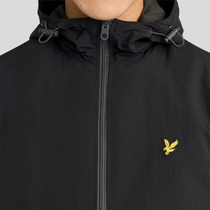 Lyle & Scott Contrast Zip Through Jack Zwart