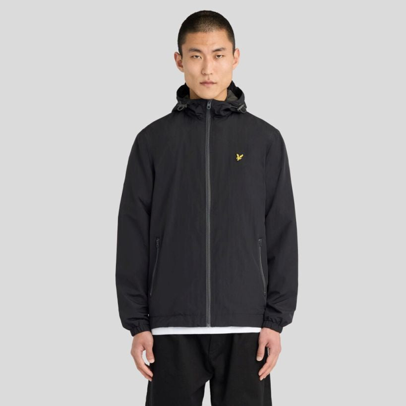 Lyle & Scott Contrast Zip Through Jack Zwart