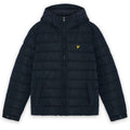 Lyle & Scott Hooded Quilted Jas Navy