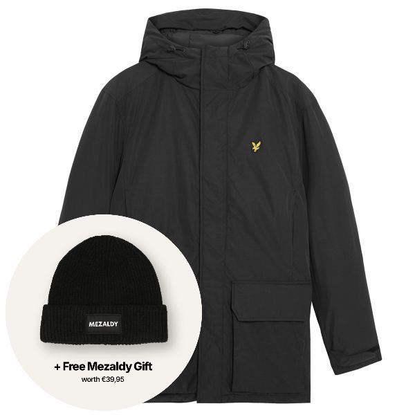Lyle & Scott Membrane Parka Zwart