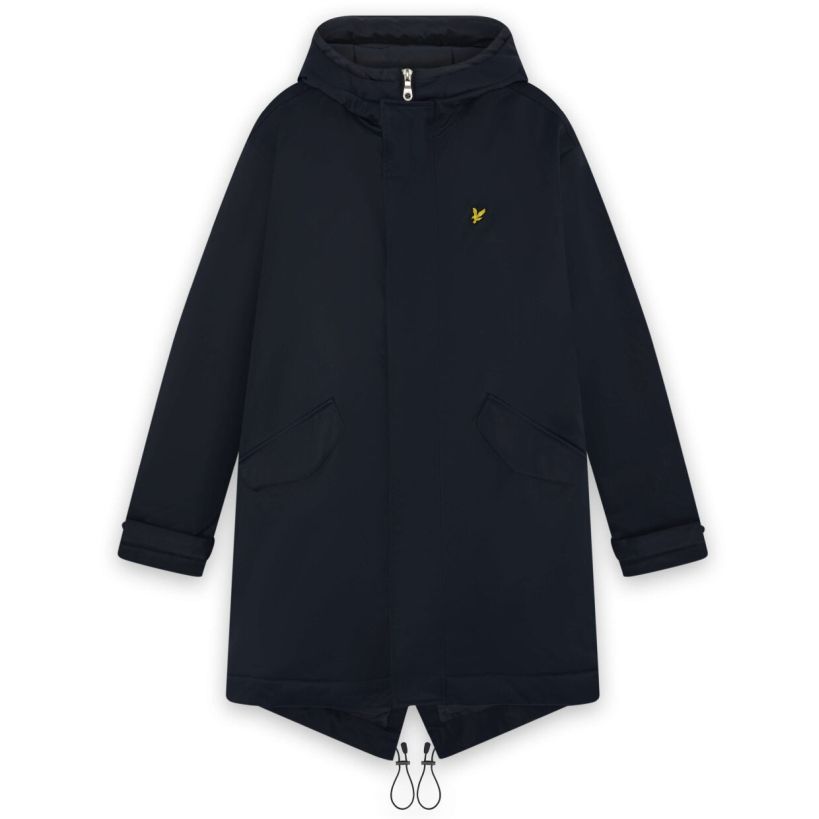 Lyle & Scott Padded Fishtail Parka Navy