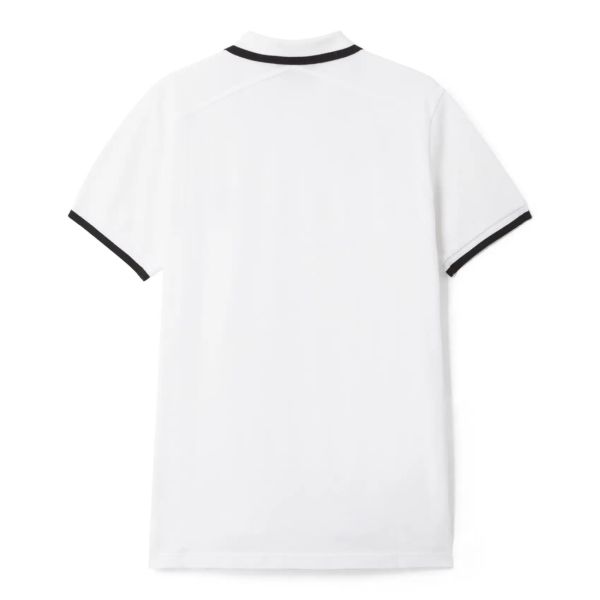 Ma.strum Block Tipped Polo Wit