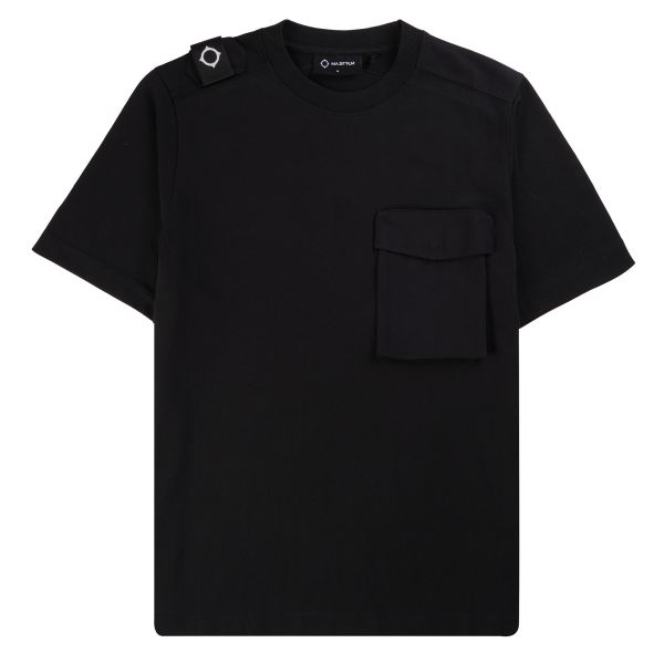 Mastrum Cargo Pocket T-shirt Zwart