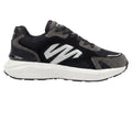 Malelions Casual Suede Sneaker Zwart