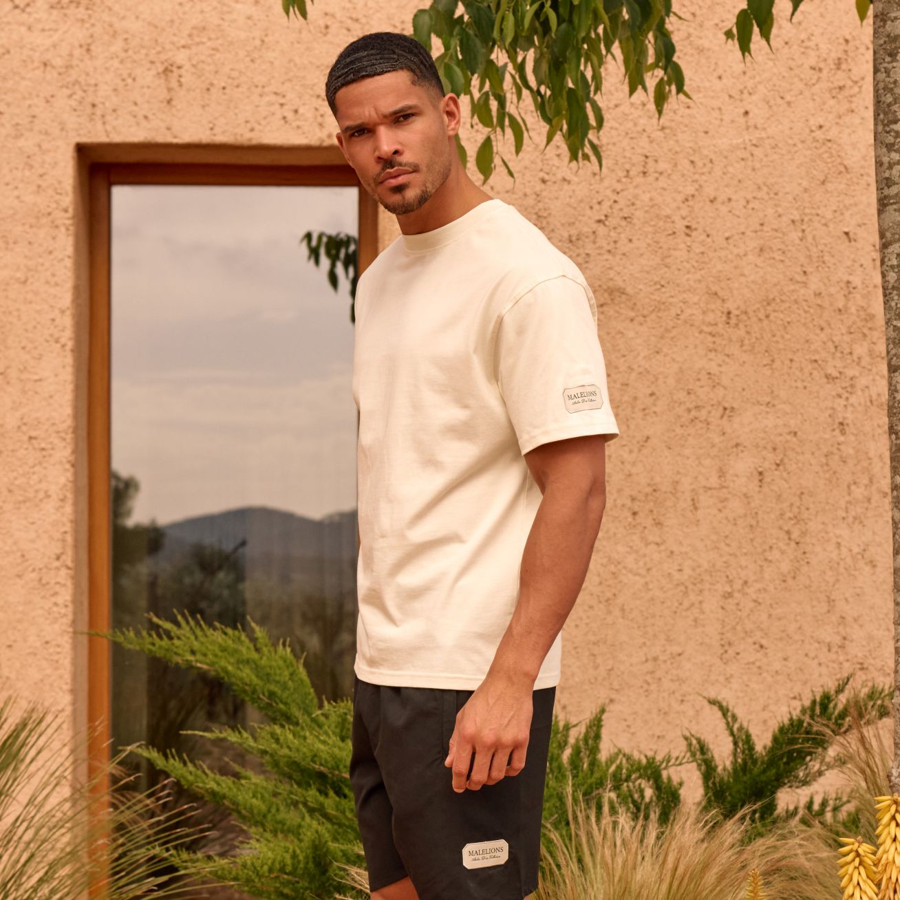 Malelions Collection T-shirt Off White