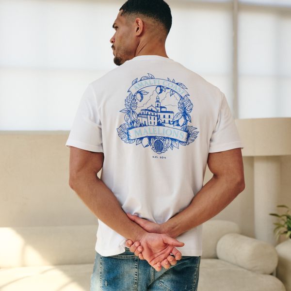 Malelions Dolce Vita T-shirt Wit