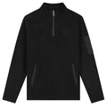 Malelions Fleece Half Zip Sweater Zwart