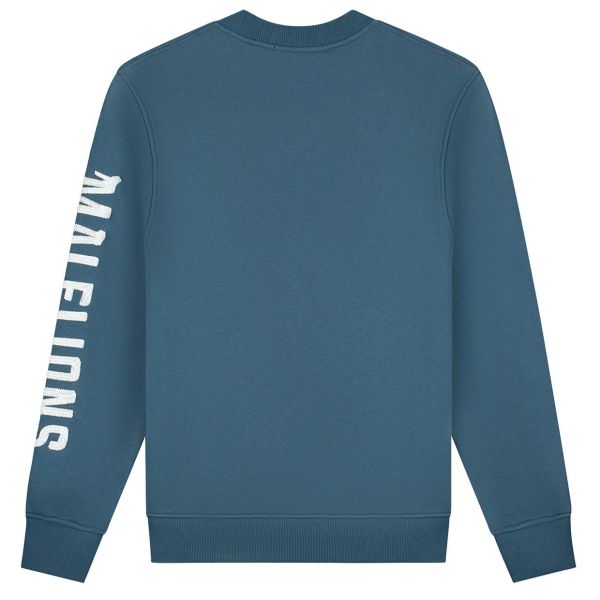 Malelions Graffiti Sweater Blauw