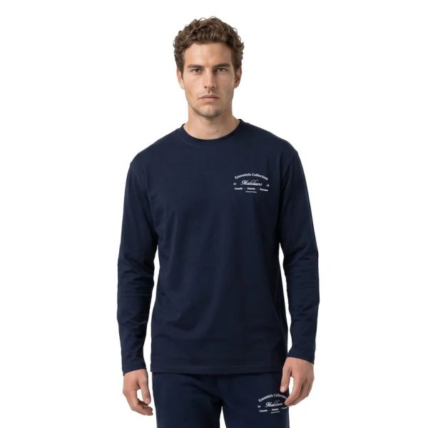 Malelions Marina Longsleeve T-shirt Navy