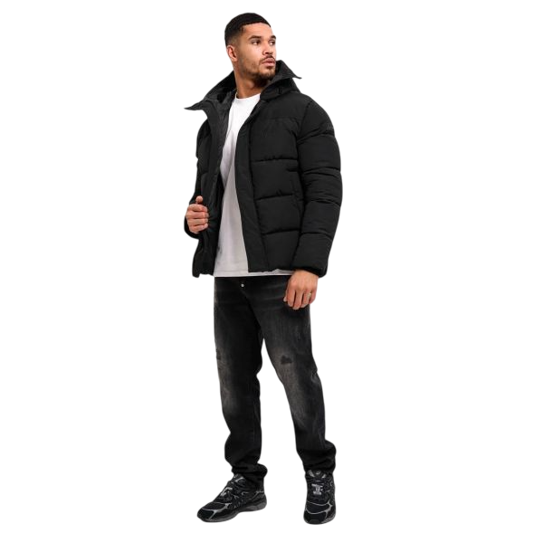 Malelions Porter Parka Zwart