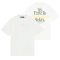 Malelions Relax T-shirt Wit
