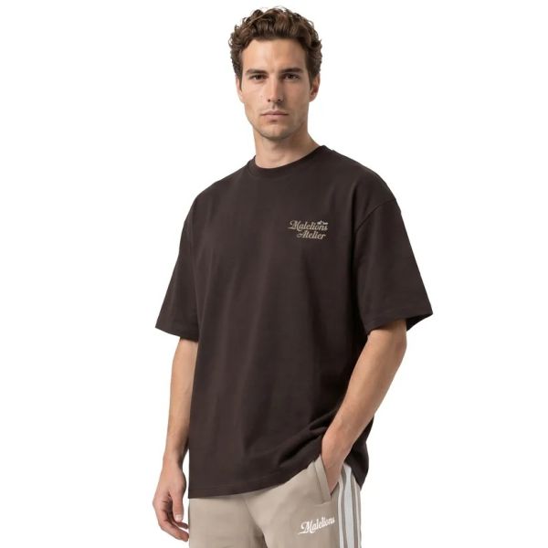 Malelions University T-shirt Bruin