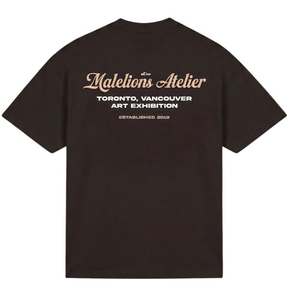 Malelions University T-shirt Bruin