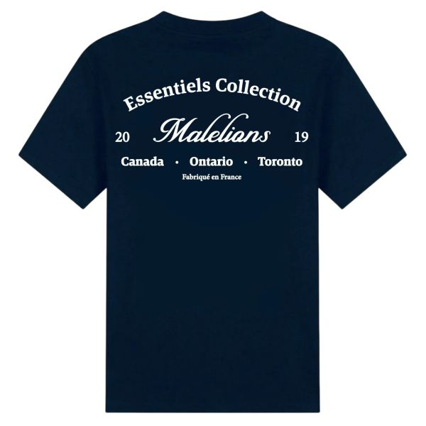 Malelions Marina T-shirt Navy