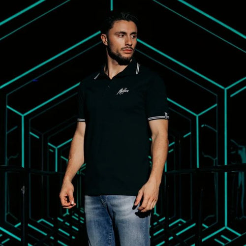 Malelions Signature Polo 2-Pack Zwart