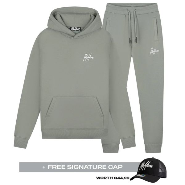 Malelions Signature Trainingspak Grijs