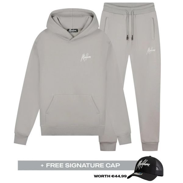 Malelions Signature Trainingspak Grijs
