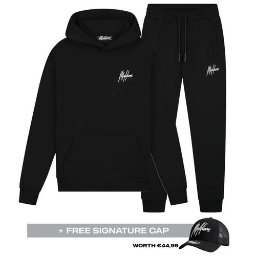 Malelions Signature Trainingspak Zwart