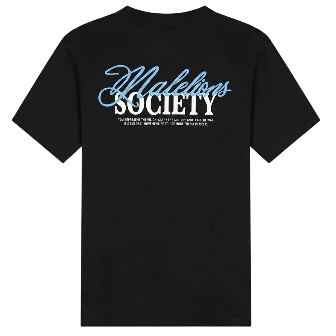 Malelions Society T-shirt Zwart