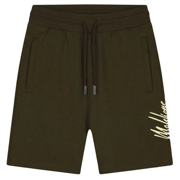 Malelions Split Korte Broek Groen