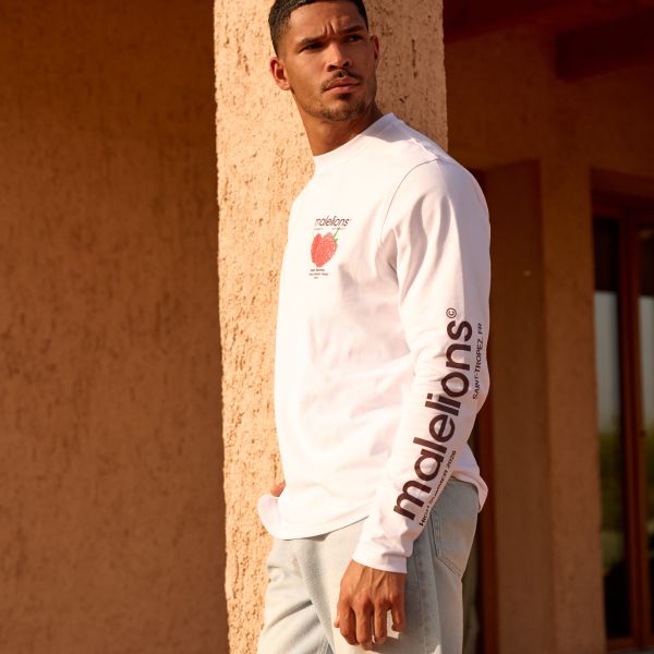 Malelions Sweet Summer Longsleeve T-shirt Wit