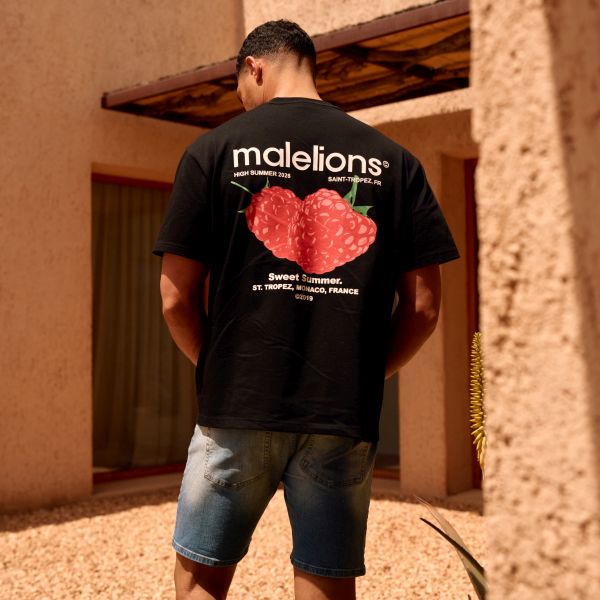 Malelions Sweet Summer T-shirt Zwart