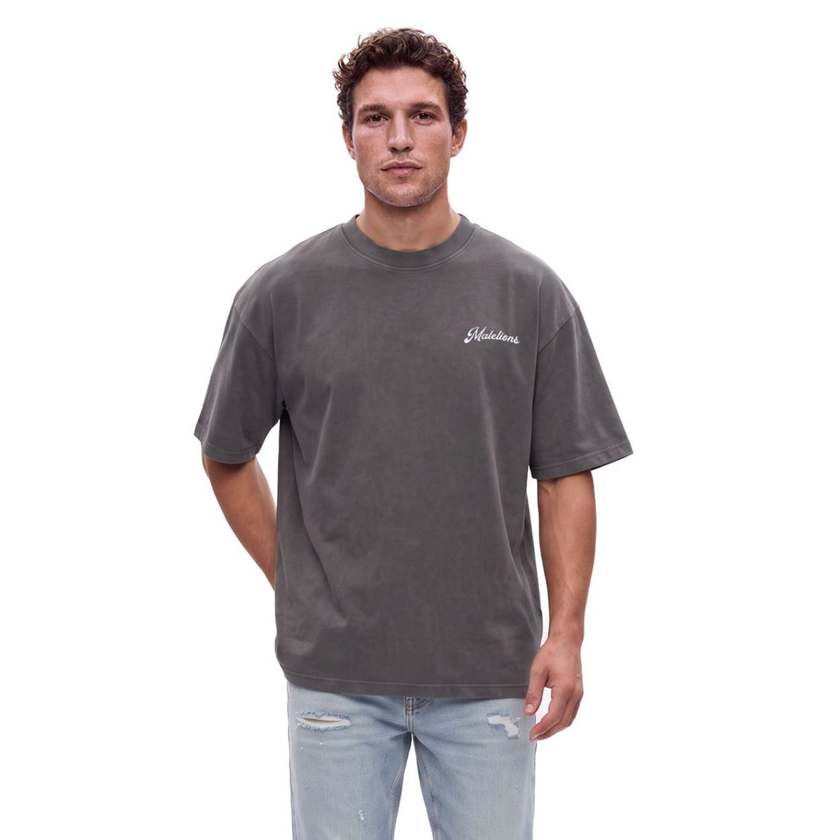 Malelions Victory Taste T-shirt Antraciet