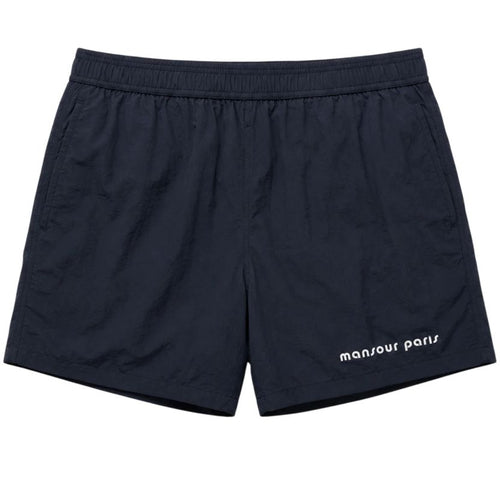 Mansour Logo Zwembroek Navy