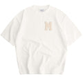Mansour M Patch T-shirt Off White