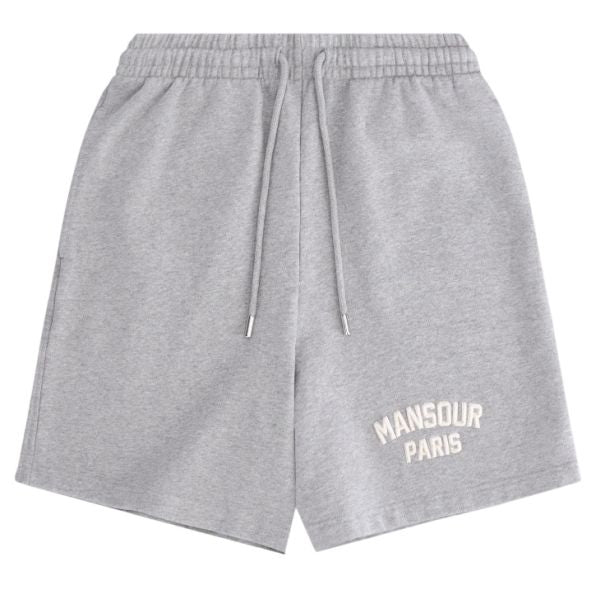 Mansour Paris College Korte Broek Grijs