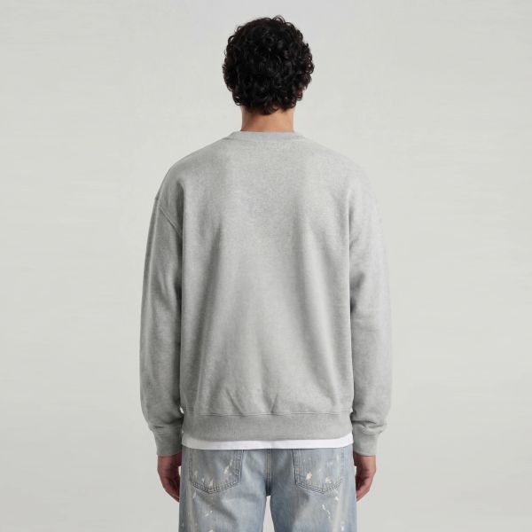 Mansour Paris College Sweater Grijs