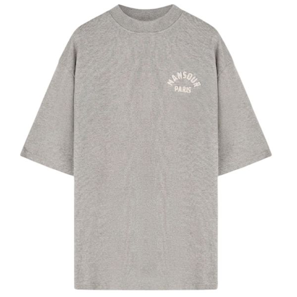 Mansour Paris College T-shirt Grijs