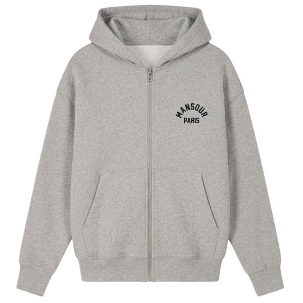 Mansour Paris College Vest Grijs