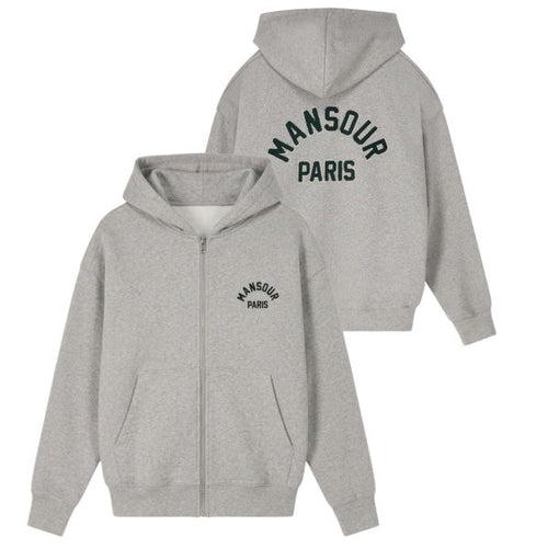 Mansour Paris College Vest Grijs