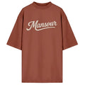Mansour Swoosh T-shirt Rood