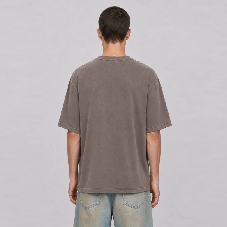 Mansour Paris College Destroyed T-shirt Bruin