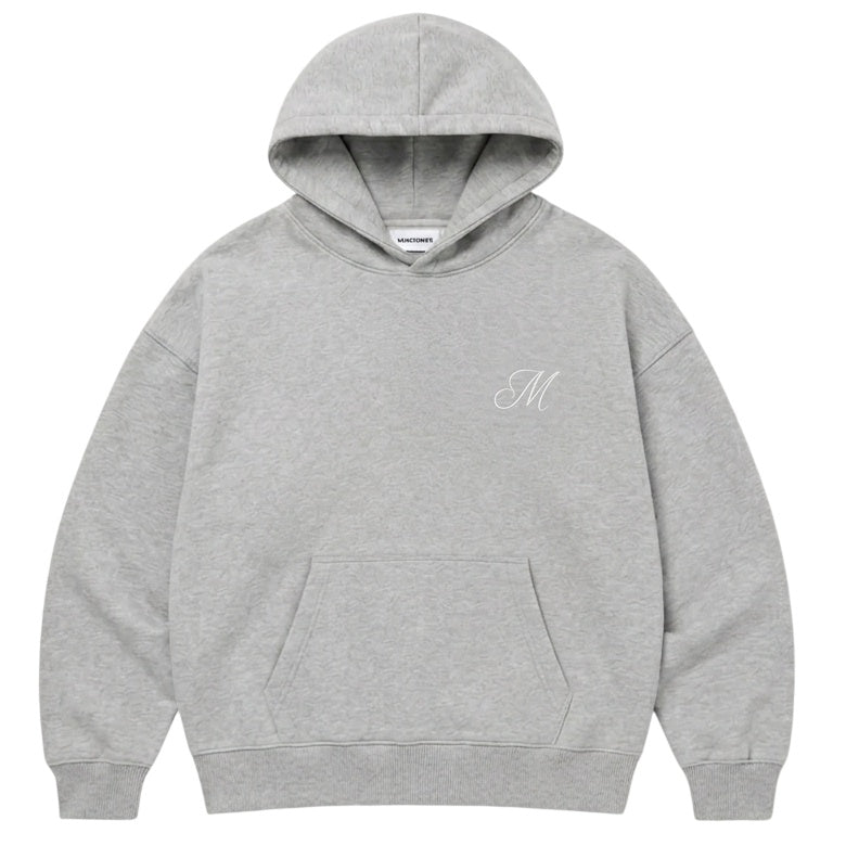 Mansour Script Hoodie Grijs