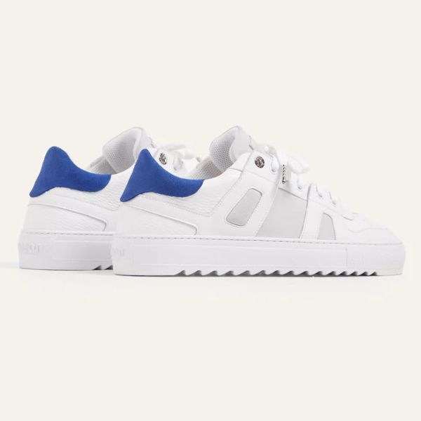 Mason Garments Bari 8C Sneaker Wit/Blauw