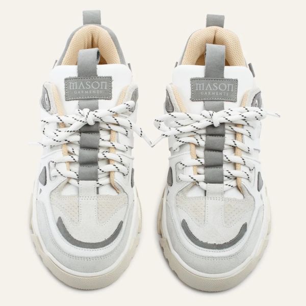 Mason Garments Genova 12D Sneaker Wit